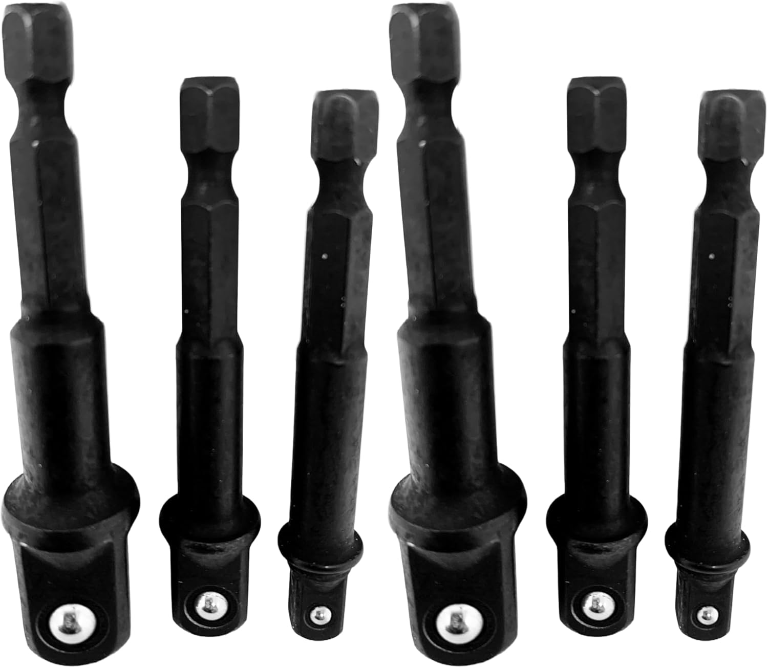 DeWalt Impact Driver Ready 3-Piece Socket Adapter Set DW2541IR, DW2542IR, DW2547IR (Pack of 2)