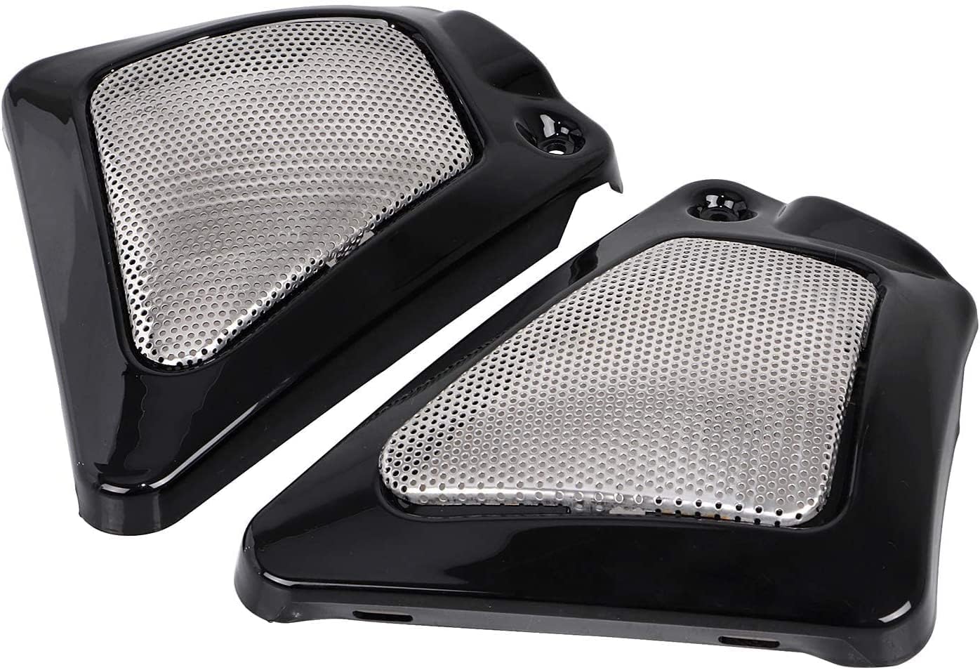 Black Airbox Frame Neck Side Cover for Harley Night Rod VRSCD VRSCDX & V-Rod VRSCA VRSCF