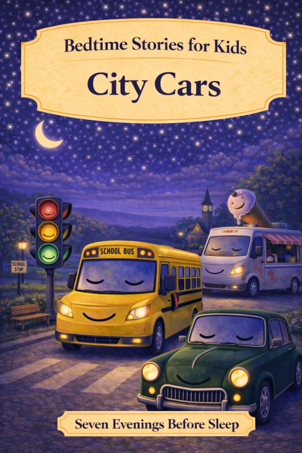 City Cars: Bedtime Stories for Kids (Seven Evenings Before Sleep Stories)