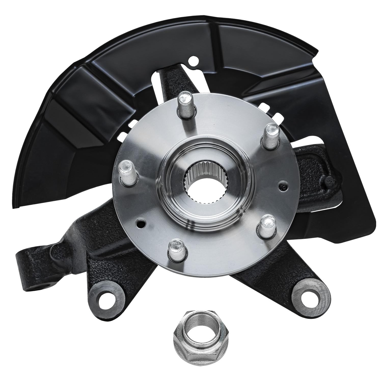 Amazon.com: Detroit Axle - Front Left Steering Knuckle for 07-15