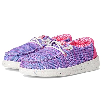 Hey Dude Kids Wendy Stretch Mesh (Toddler) Girls Shoes Pink