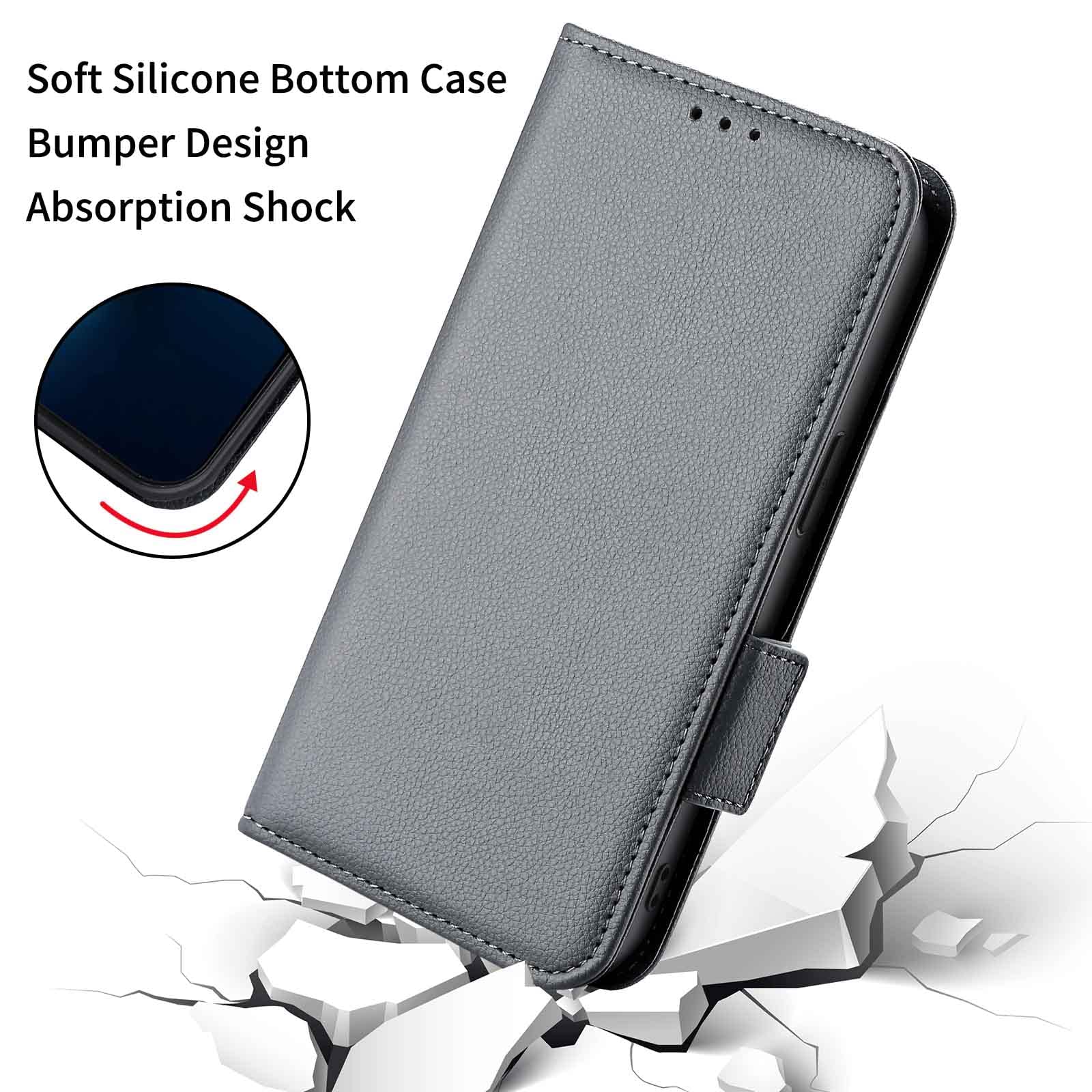 Custodia A Portafoglio Per OnePlus Nord CE 2 Lite 5G – COOKD, In PU Con Slot Carte E Chiusura Magnetica, Rosa Oro