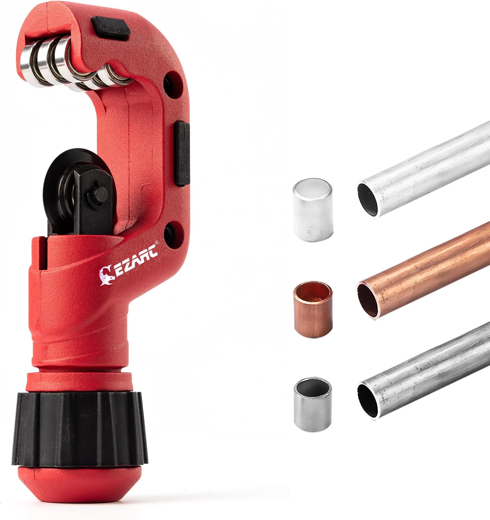 EZARC Coupe Tube 550mm, 2 Pièces CoupeTube en Acier Inox, Ensemble de avec Mini Coupe Tube