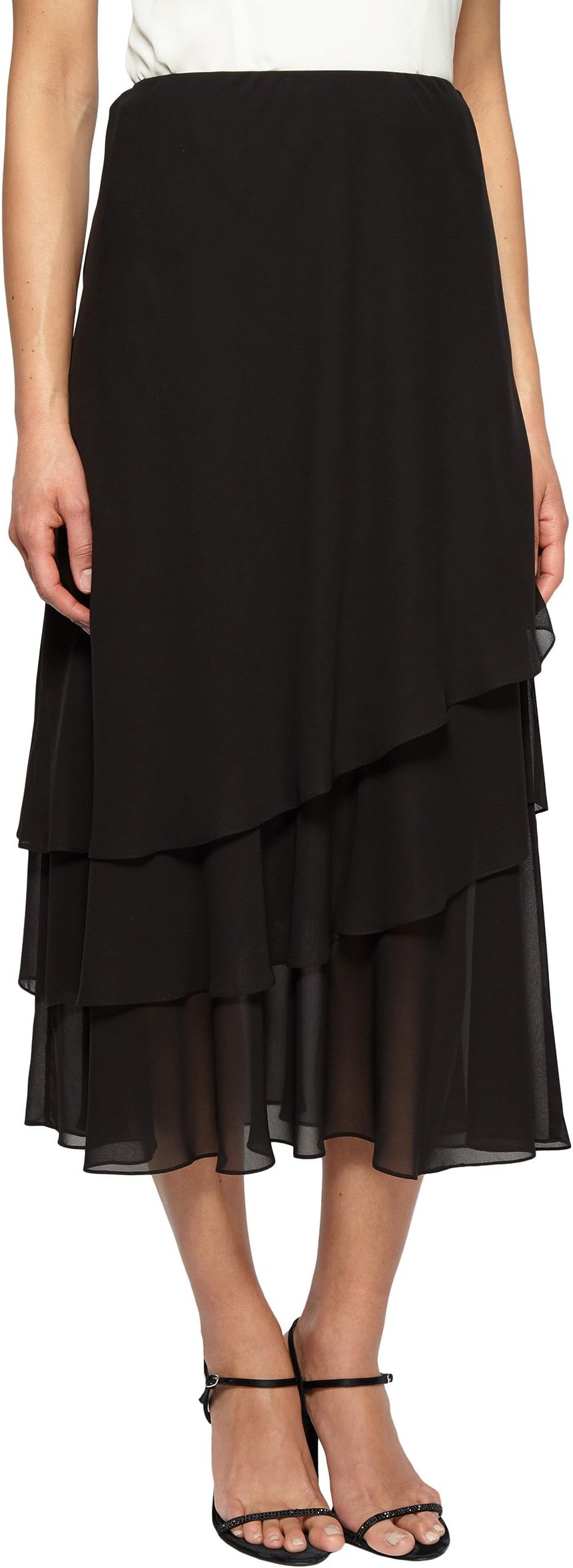 Women's Chiffon Skirt Various Styles (Petite and Regular Sizes)