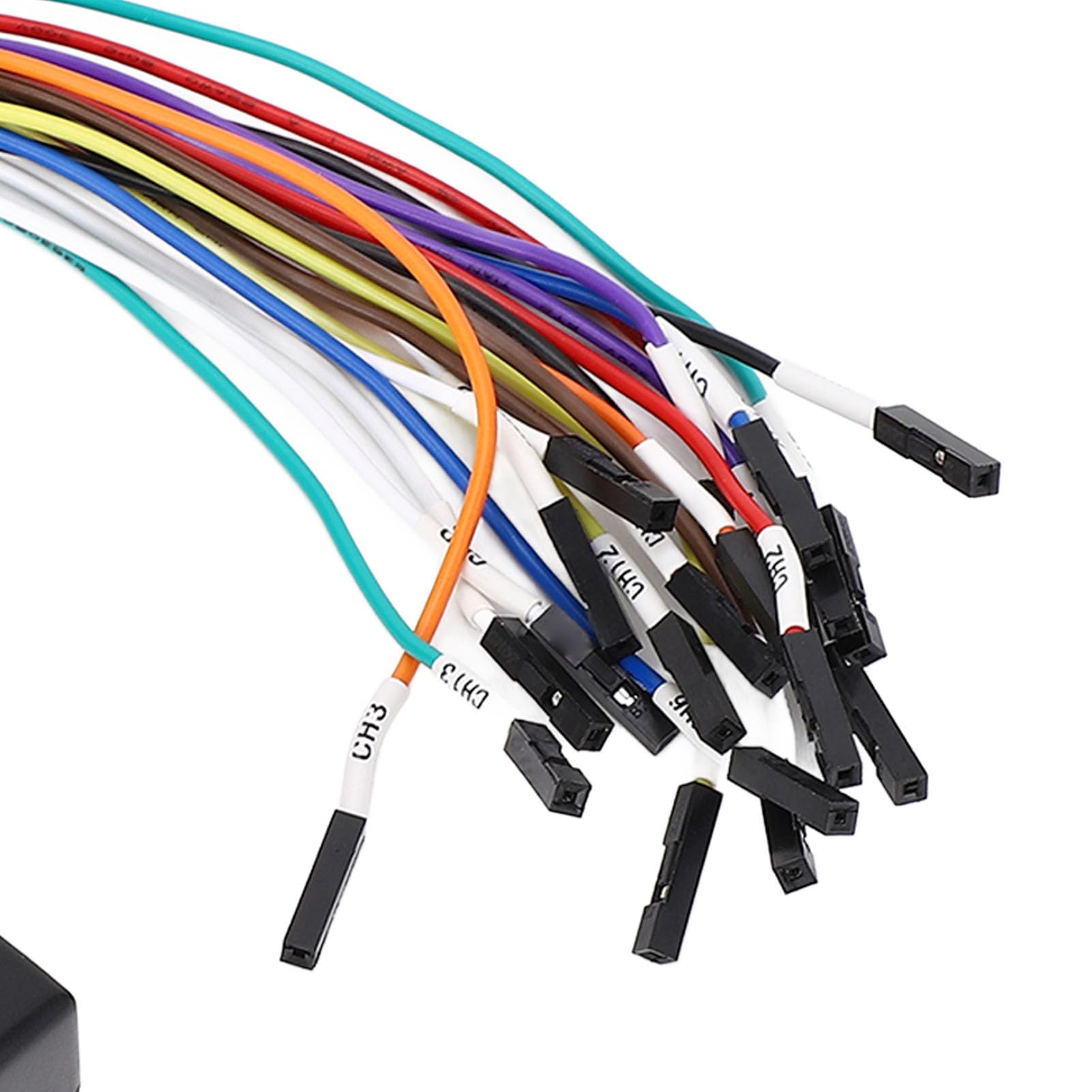 16 Channel Logic Analyzer, Hohe Stichprobenrate, Multi -Protokollanalyse, 100 M mit, Kompatible Offizielle Echte Software