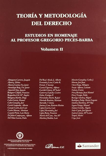 Portada de Teoria y Metodologia del Derecho: Estudios en Homenaje al Profeso R Gr