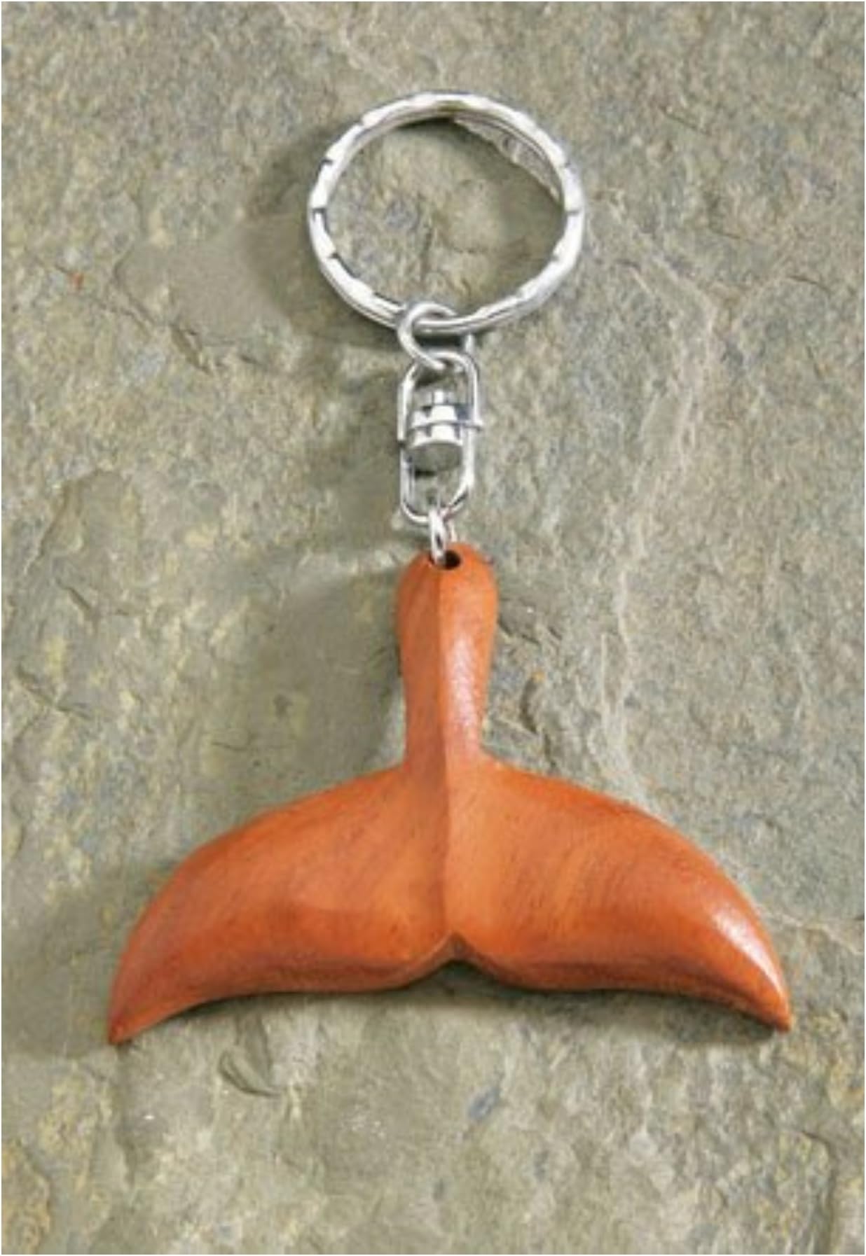 Bayong Whale Tail Keychain