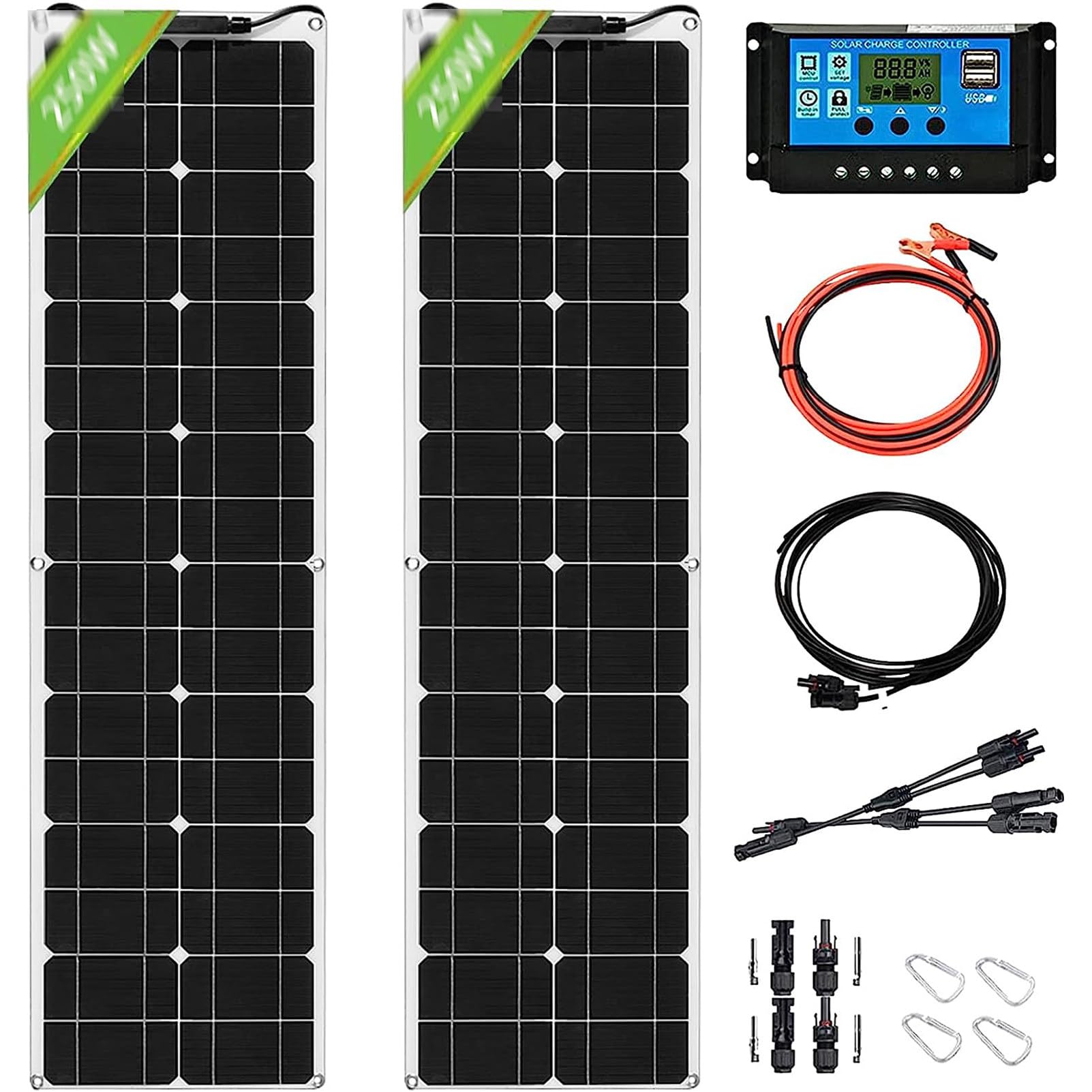 Kit panneaux solaires 800W monocristallins haute performance