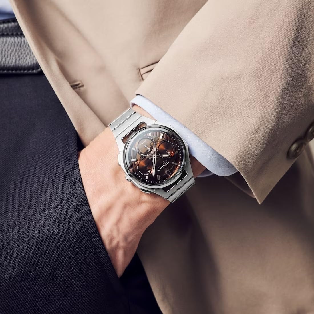 Bulova Kwarcowy zegarek męski