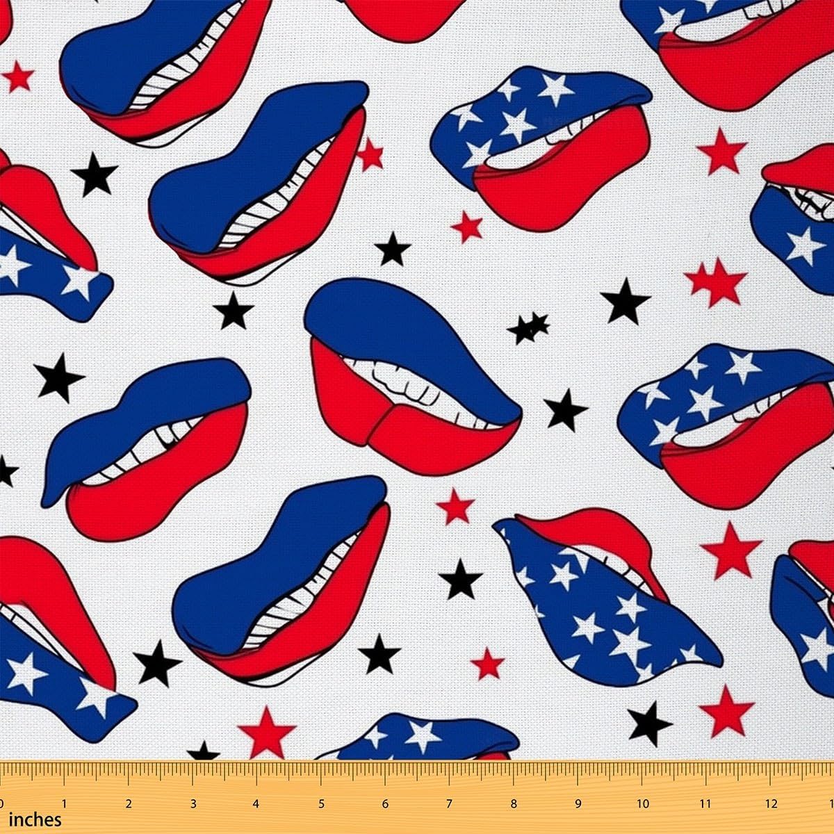 Jungle Hunting Fabric by The Yard,Wild Deer Bear Silhouette Decorative Fabric,Tribal Arrow Wooden Texture Quilting Supplies,Rustic Farmhouse Style DIY Crafts,3 Yards,108" L x 59" W,108" L x 59" W