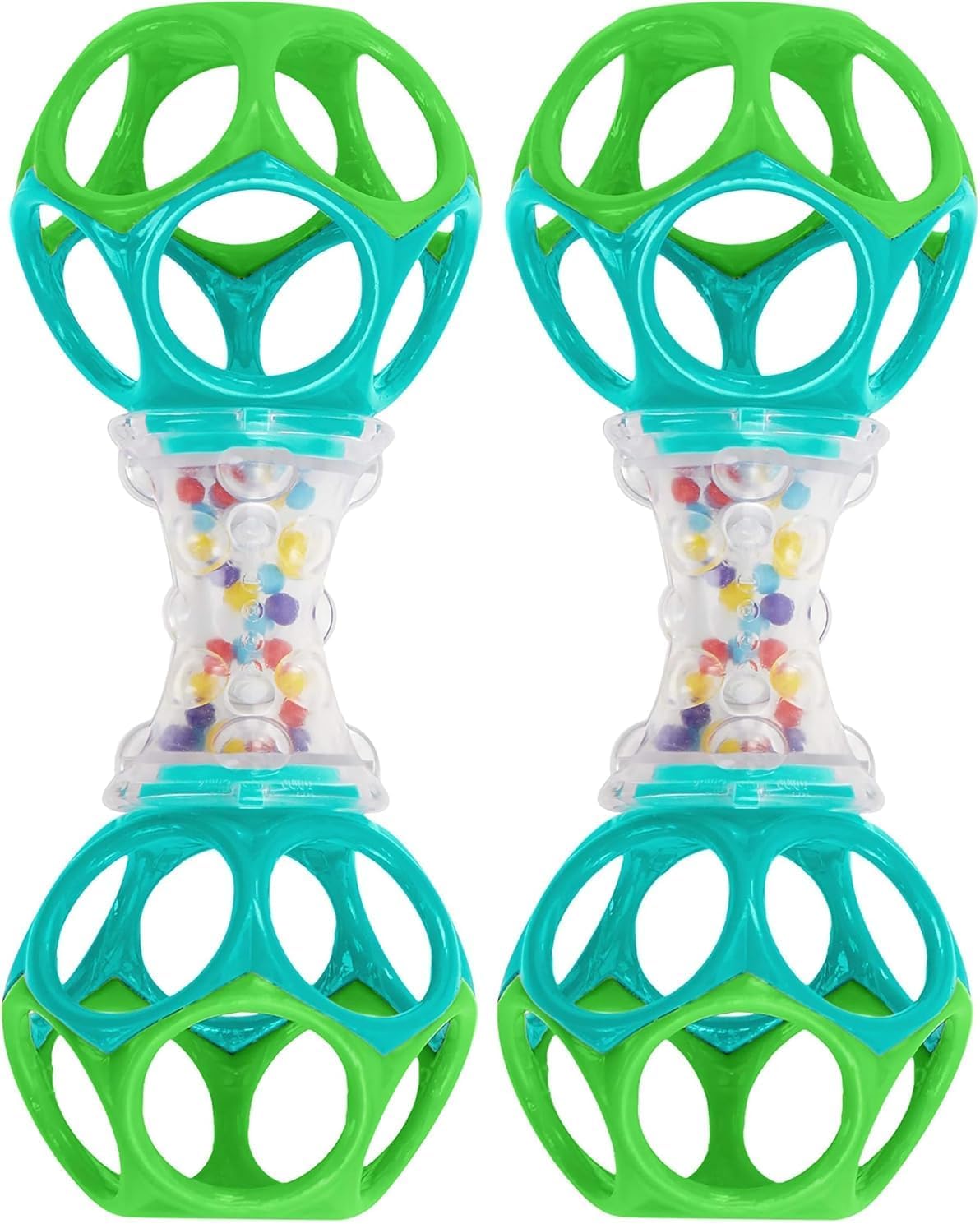 Oball Shaker Rattle | Newborn+ | Pack of 2