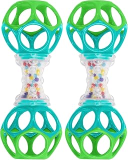 Oball Shaker Rattle | Newborn+ | Pack of 2