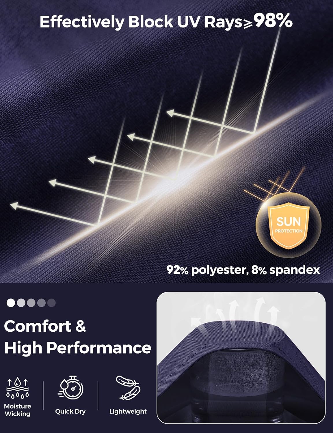 baleaf Women's Pleated Tennis Skirts Double Ruffle Mini Skorts with 2 Pockets Shorts High Waisted Tummy Control Athletic Golf - Image 4