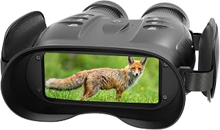 oneleaf.ai Find NV200 True 4K 35mm Night Vision Binoculars, Night Vision Goggles for Observation/Hunting, Night Viewing Distance up to 600M (Day Viewing Distance up to 6KM) - oneleaf.ai
