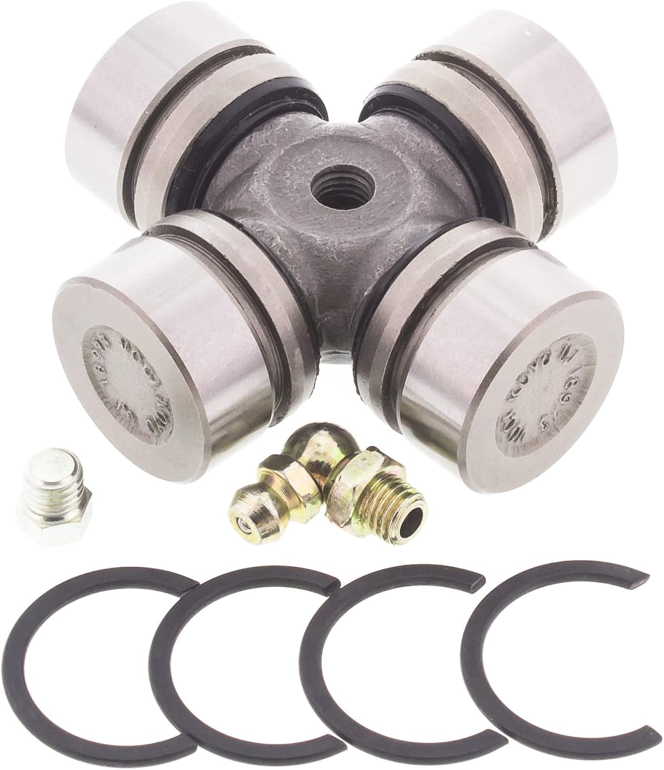 BossBearing Rear Drive Shaft U Joint Kit for Kawasaki