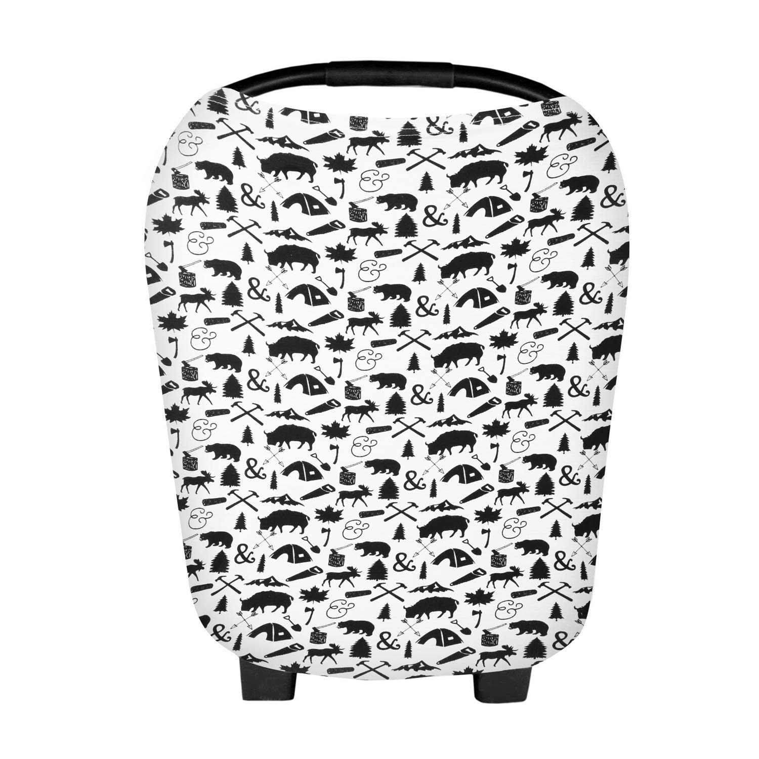 Zooawa Nursing Breastfeeding Cover, Soft Cotton MulitUse