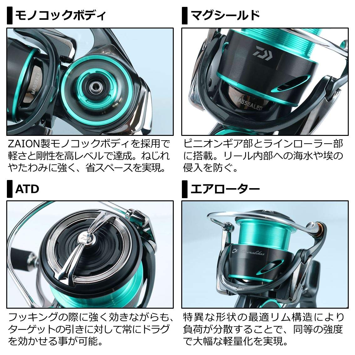 Daiwa 21 Emeraldas Air Lt2500-Xh_ | eBay