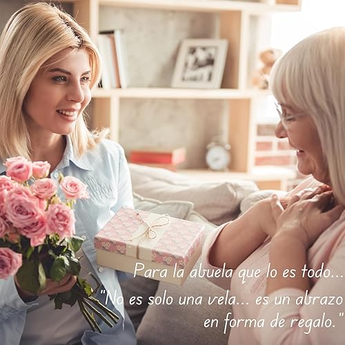 Miniatura 6 de Regalos de Abuela, regalos para Abuela, regalos para abuela en español, vela de soja perfumada de lavanda de 9 onzas, regalo de cumpleaños para