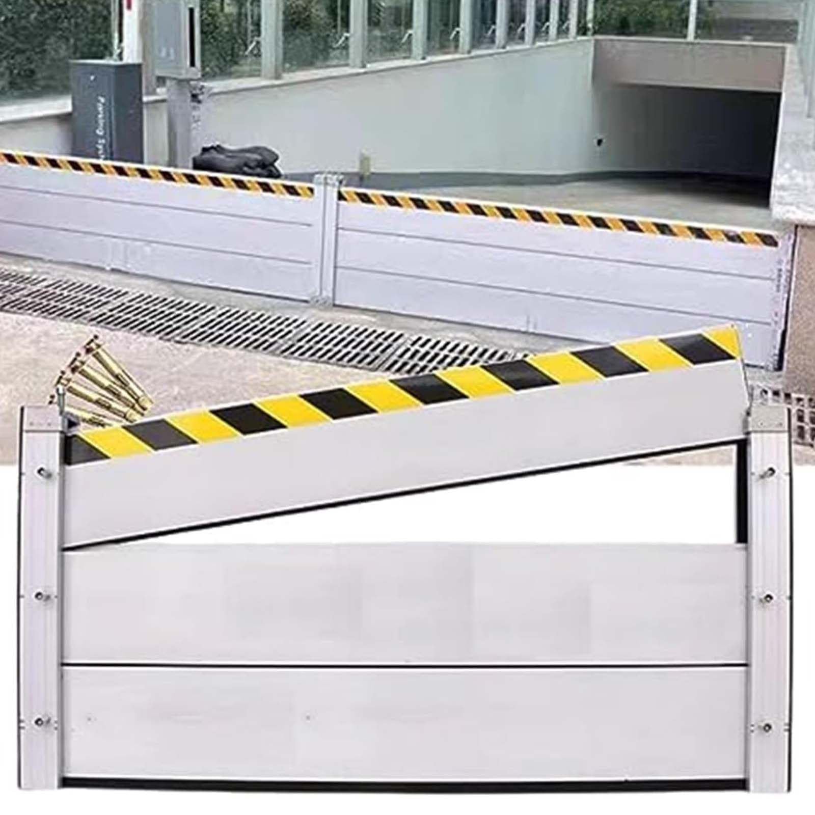 Mur anti-inondation en aluminium pour protéger votre maison