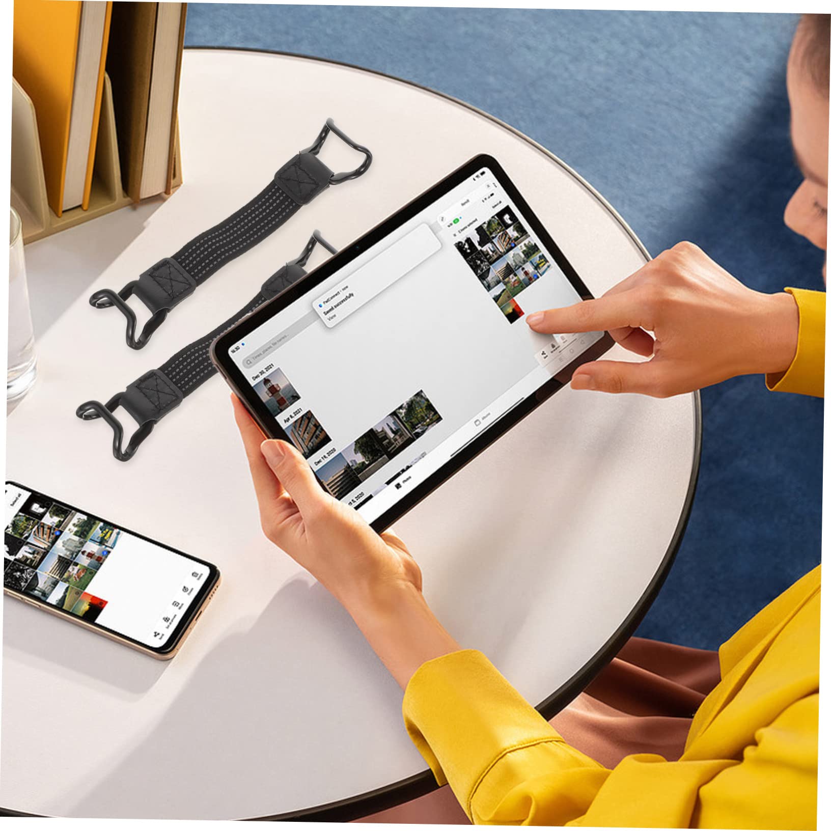 OSALADI 10pezzi Cinghie Elastiche Per Smartphone Di Porta Telefono Antiscivolo Per Uso Quotidiano e Viaggi e Leggero Maniglia Per Utilizzo Mano Accessorio Per Ambienti Esterni e Interni