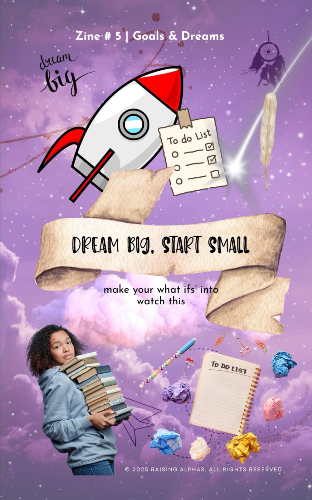 Zine 5 - Goals & Dreams (The Becoming Alpha Zine Series™)