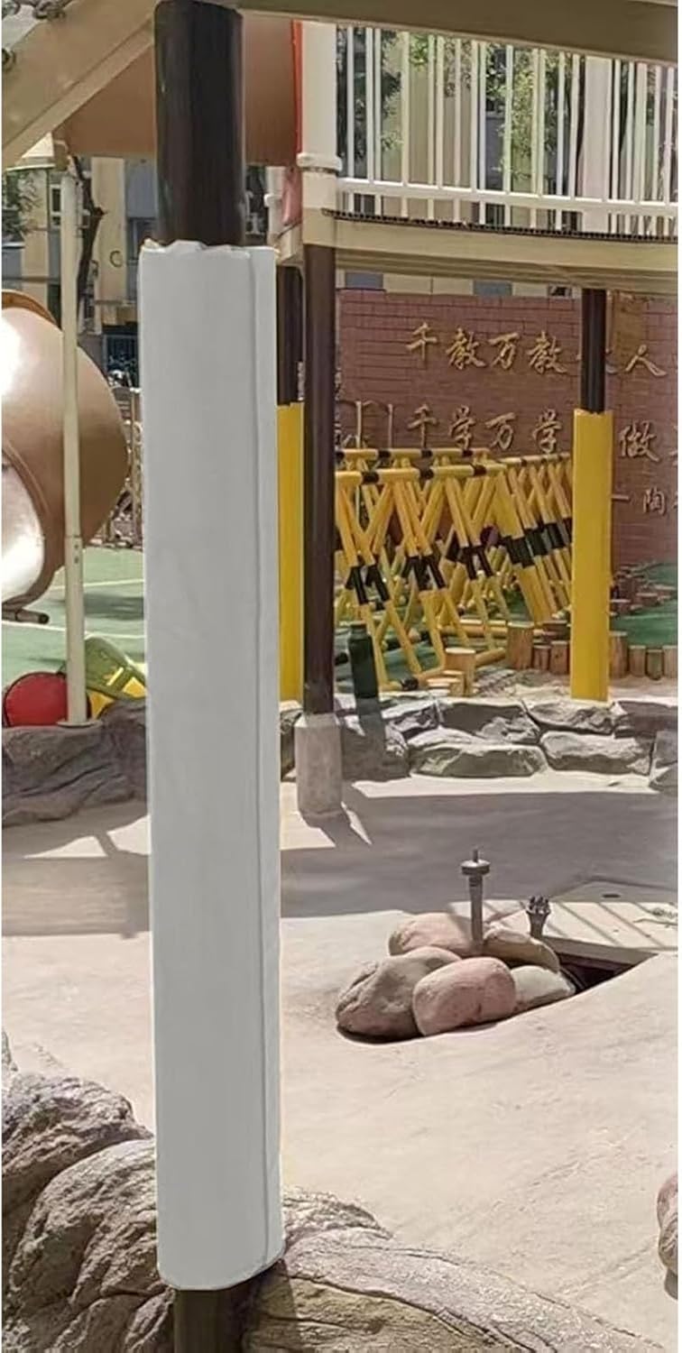 Garage Padded Pole Wrap Lally Column, Basement Pole Wrap Padding, Round Pole Cushion, Pole Pad, Post Padding, Basketball Support Pole, 4 5 6 Ft Tall Post All Weather Pad
