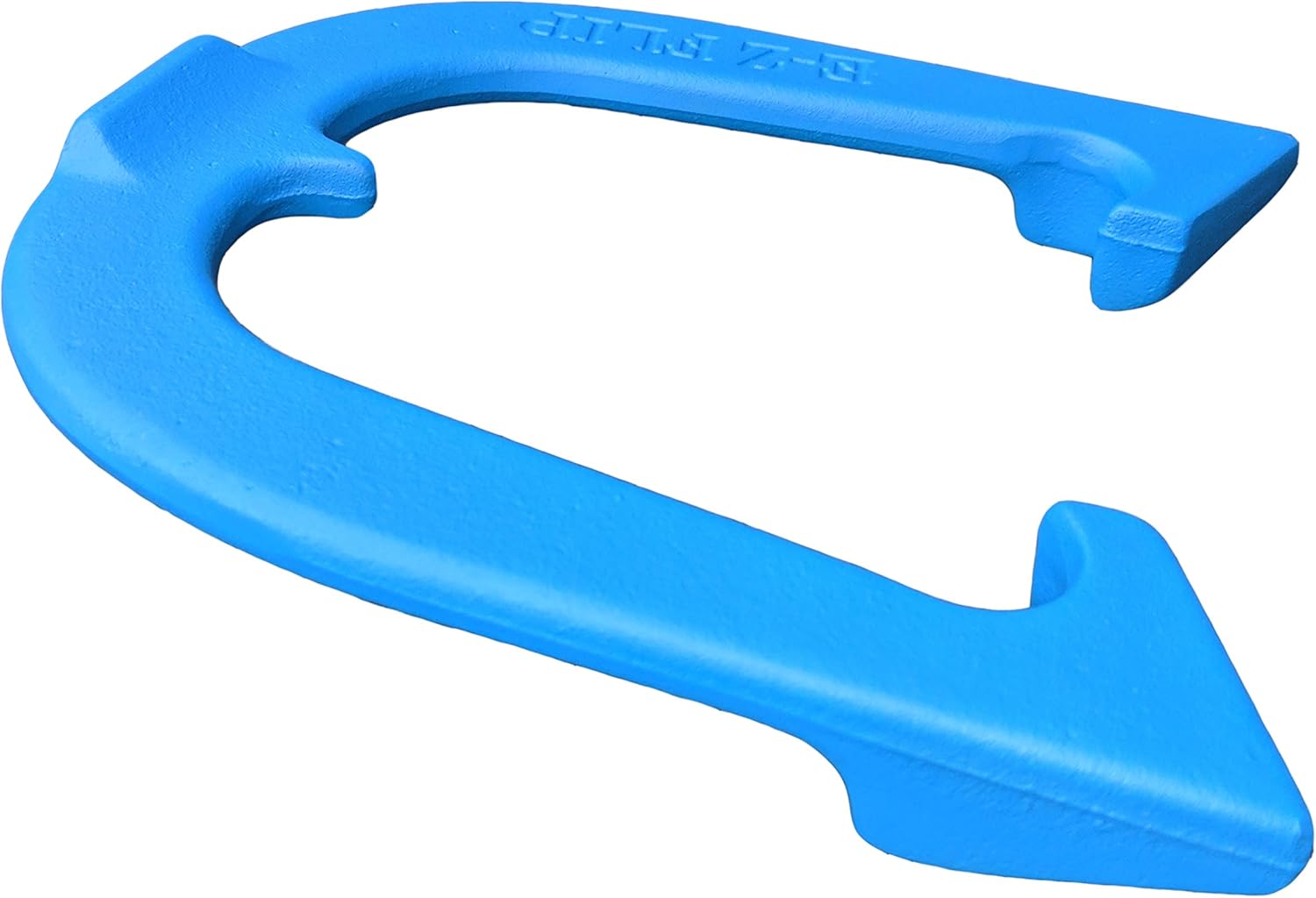E-Z Flip Professional Pitching Horseshoes- Made in The USA (Blue- Single Pair (2 Shoes)) : Sports & Outdoors