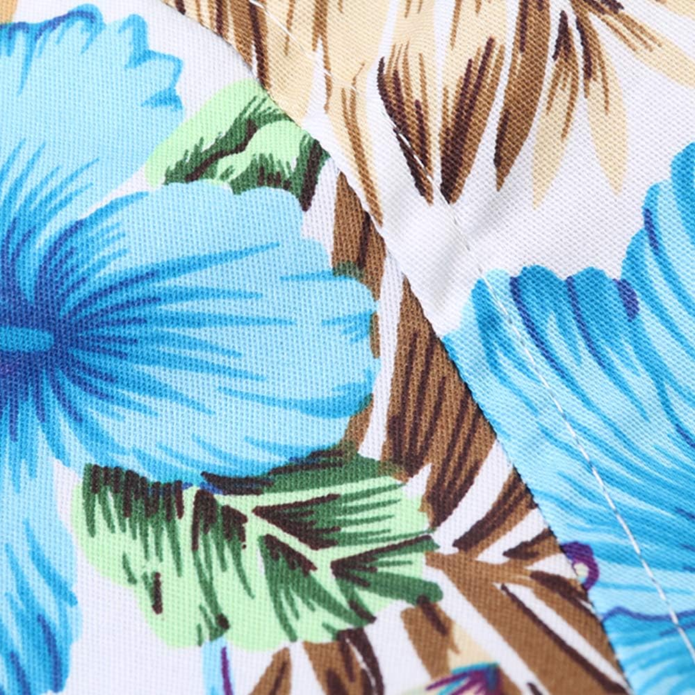 OCHENTA Boys' Hawaiian Button Down Shirt - Short Sleeve Tropical Floral Aloha Beach Tops (2T-14 Years) - Image 8