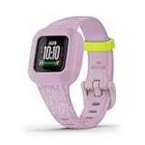 vivofit jr. 3, Fitness Tracker for Kids, Includes Interactive App Experience, Swim-Friendly, Up to 1-Year Battery Life, Lilac Floral