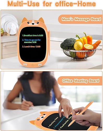 Miniatura 5 de Regalos de juguetes para niños pequeños, tableta de escritura LCD de 10 pulgadas, tablero de dibujo colorido, juegos para niños, Navidad,