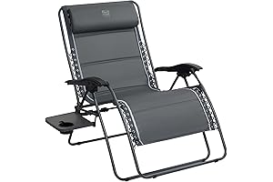 TIMBER RIDGE Heavy Duty Zero Gravity Chair | 33In Wide XXL Full...