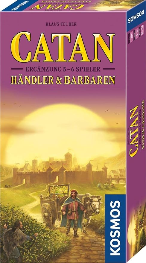 Kosmos Catan - Ergänzung 5-6 Spieler - Händler & Barbaren