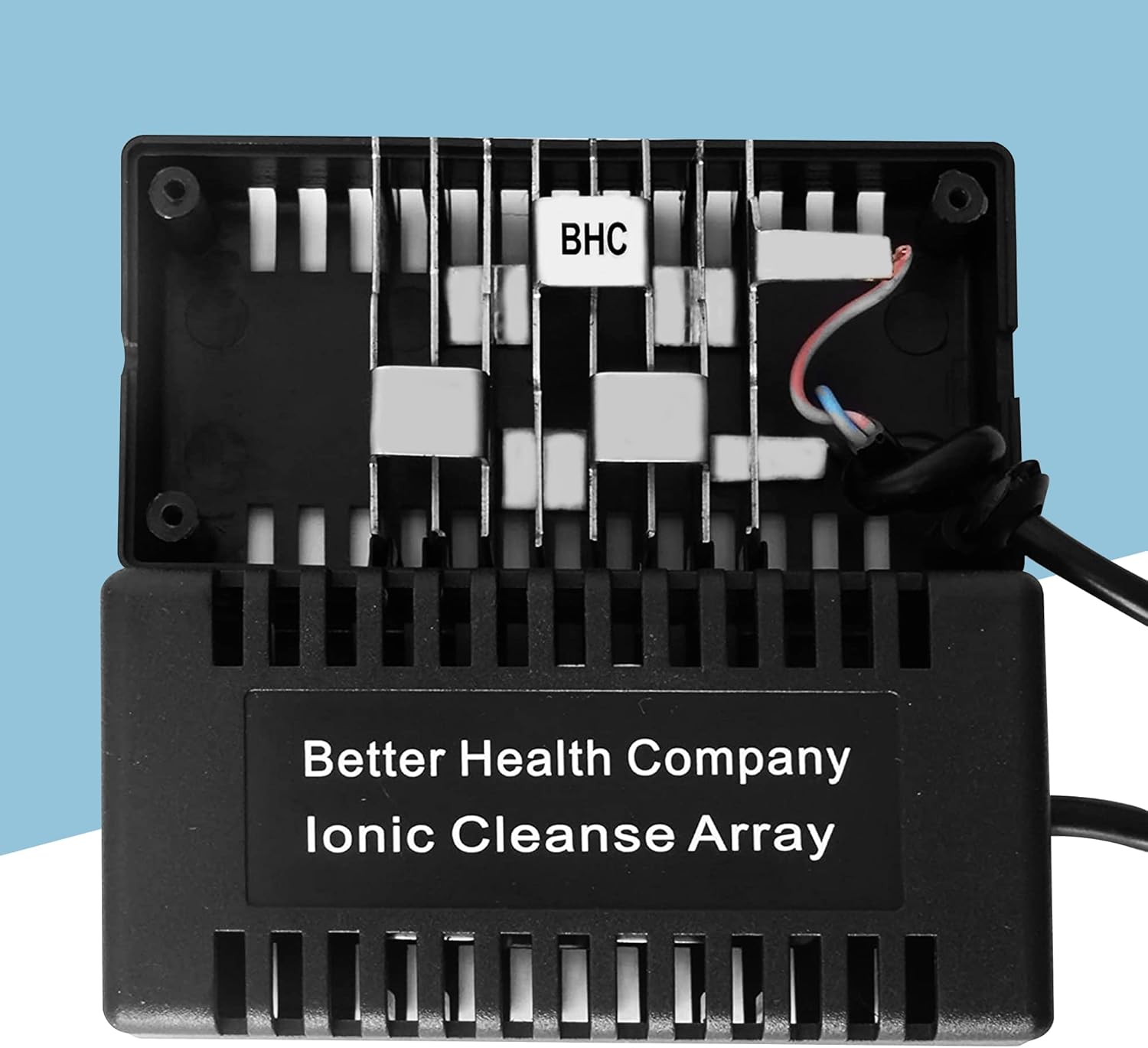 BHC Arrays for Ionic Detox Foot Bath | Rectangular Black Ionic Cleanse Detox Foot Spa Arrays | Stainless Steel Arrays for Ionic Foot Bath Detox Machine | Ion Foot Bath Detox Machine Array (Pack of 3)