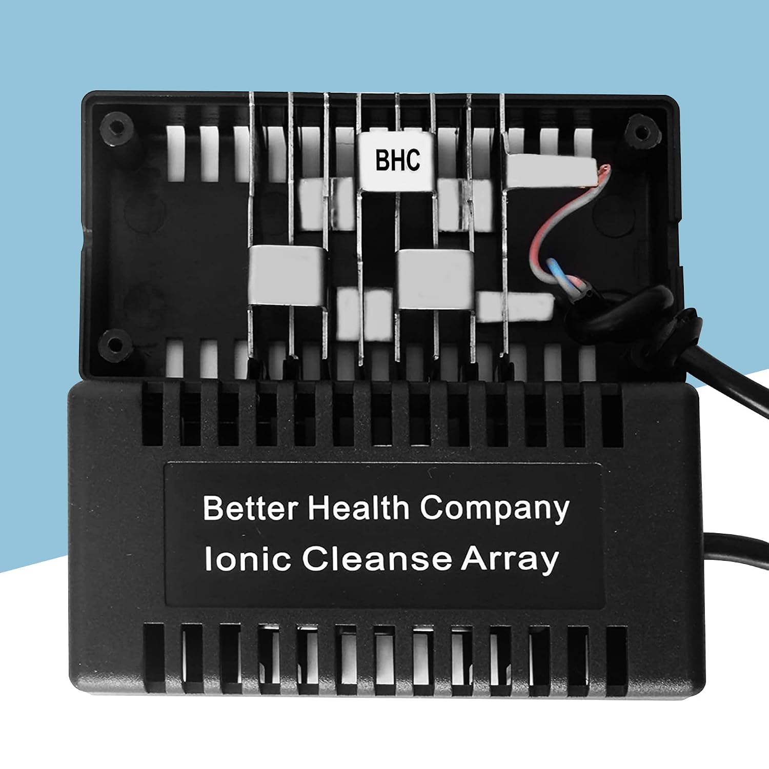 BHC Arrays for Ionic Detox Foot Bath | Rectangular Black Ionic Cleanse Detox Foot Spa Arrays | Stainless Steel Arrays for Ionic Foot Bath Detox Machine | Ion Foot Bath Detox Machine Array (Pack of 5)