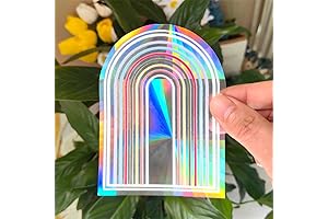 Sun Catcher Sticker Decal, Casts Magical Rainbow Effect