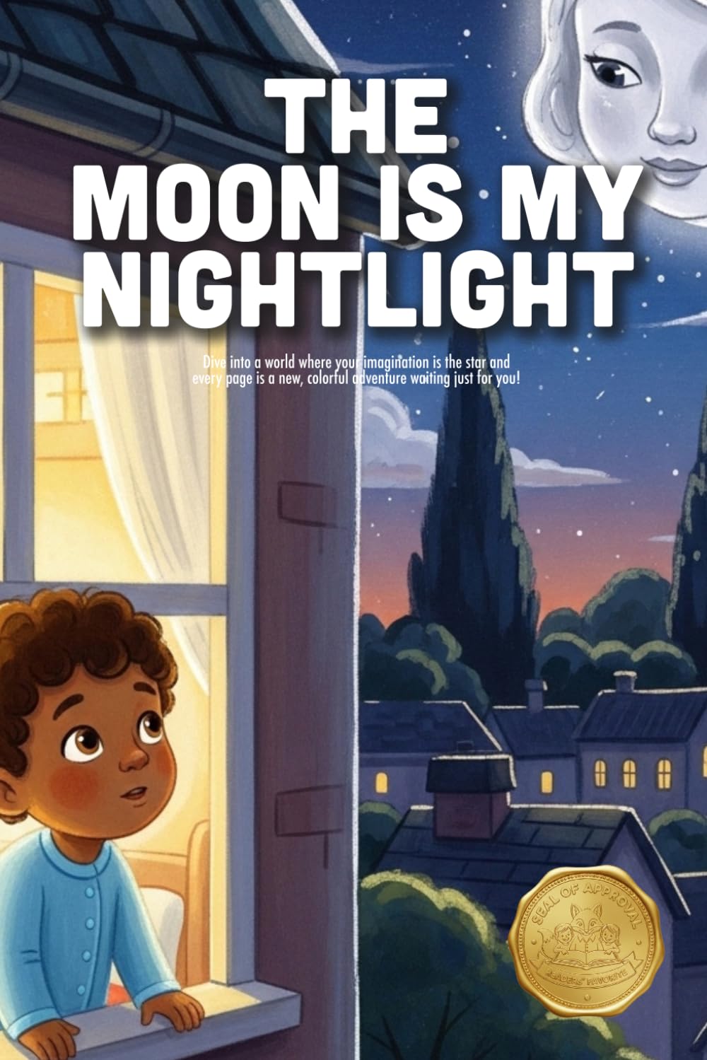 The Moon is My Nightlight: A Soothing Bedtime Story About Nighttime Wonders, Sleepy Routines, and the Gentle Glow of the Moon (Ages 2-6)