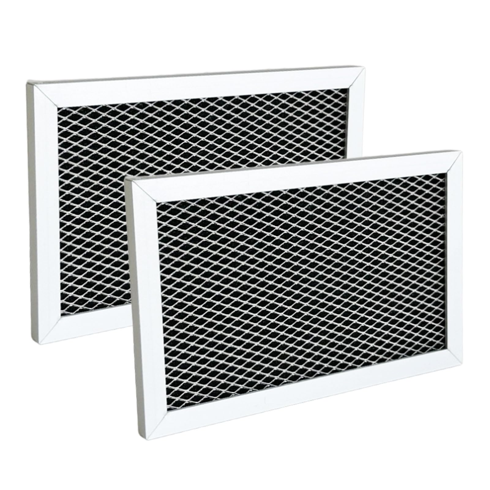 Photo 1 of 2 Pack Microwave Charcoal Filter Fit for GE JVM6175SK6SS, JVM6175EK6ES, JVM6175YK6FS, QVM7167RN8SS Microwave Replacement Part