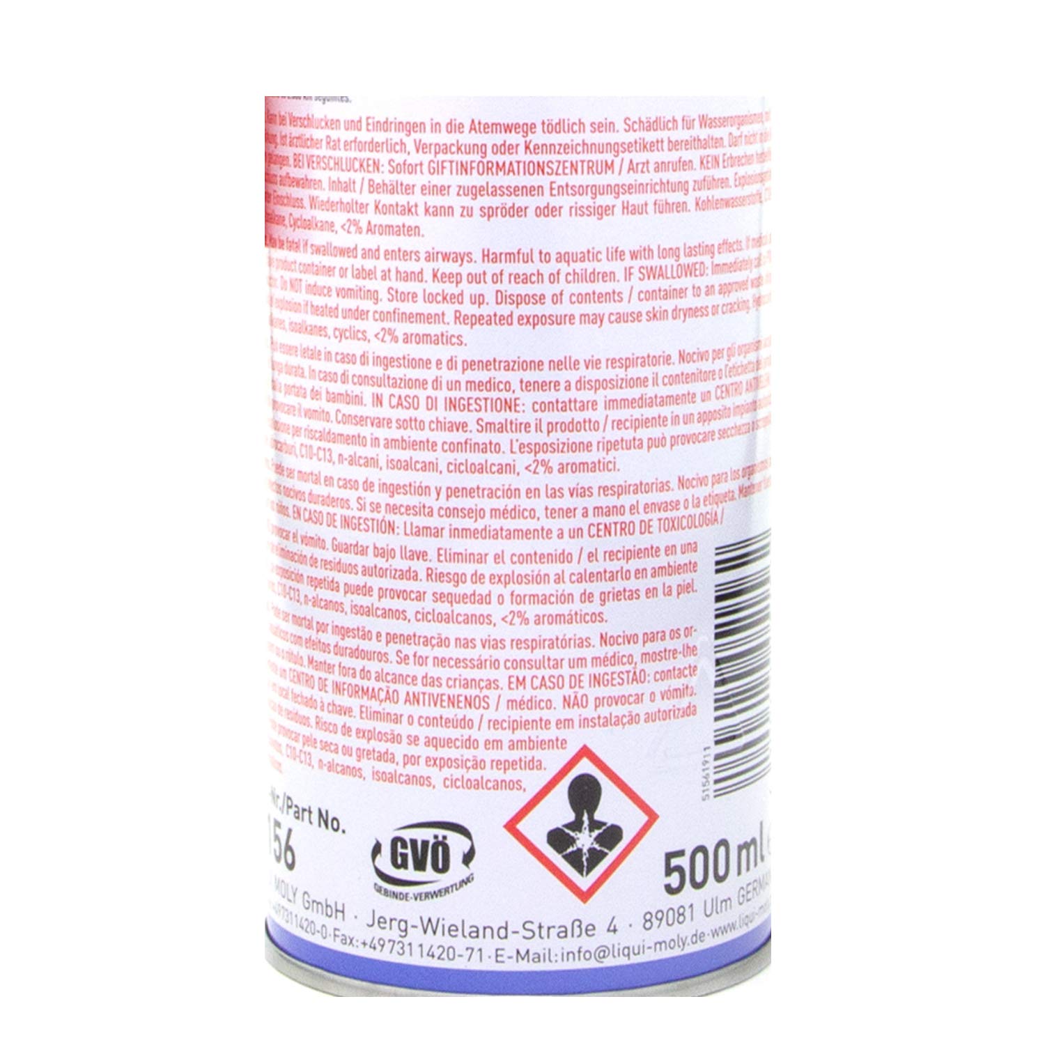Diesel System Injektor Reiniger Pro Line LIQUI MOLY 5156 2x 500 ml