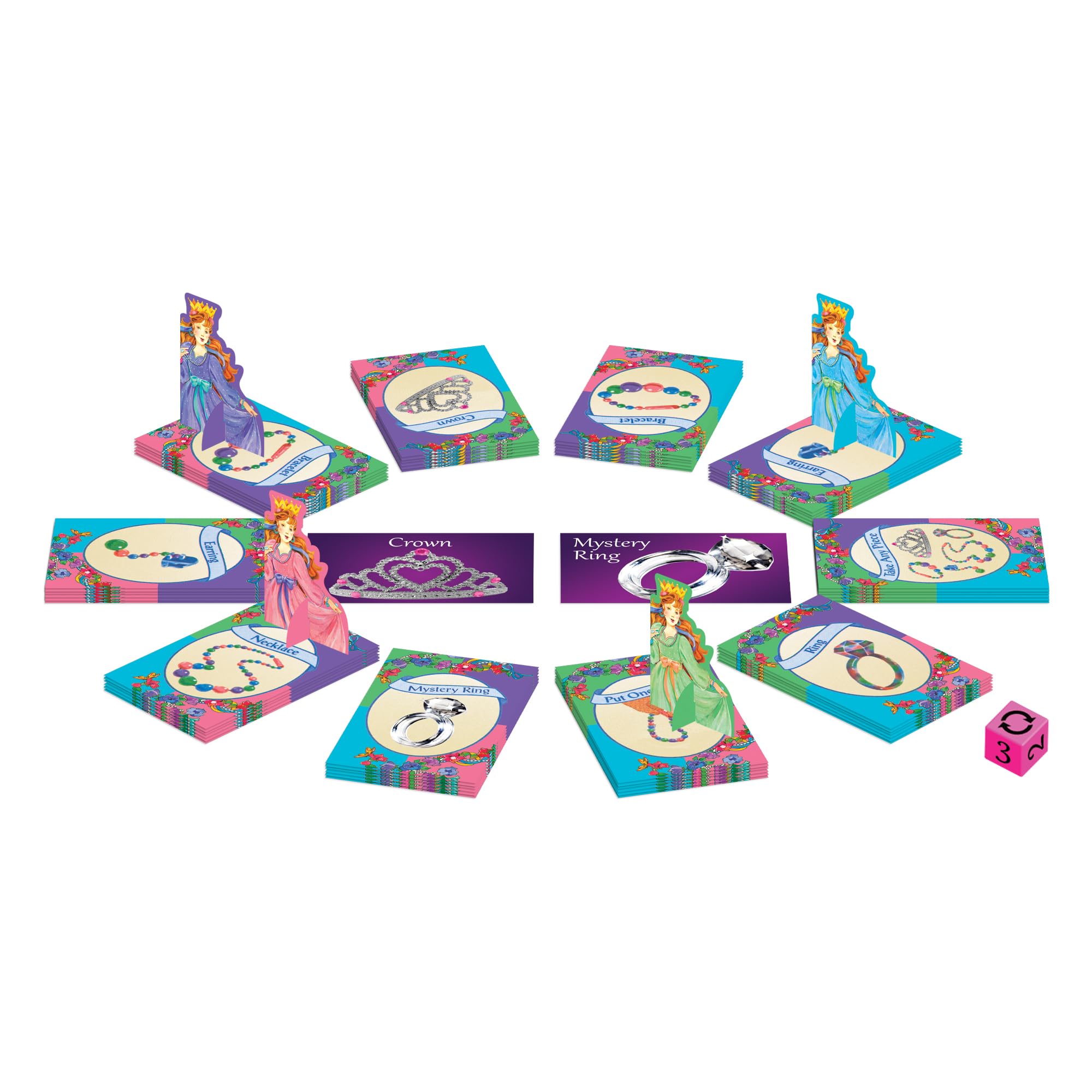 Winning Moves Bonito, bonito juego de cartas de princesa, juego de cartas de EE. UU., versión encantadora del juego clásico infantil para 2 a 4 jugadores, a partir de 5 años
