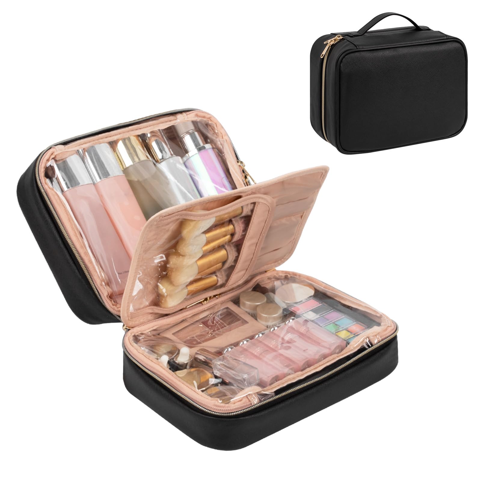 eyeshadow palette travel bag