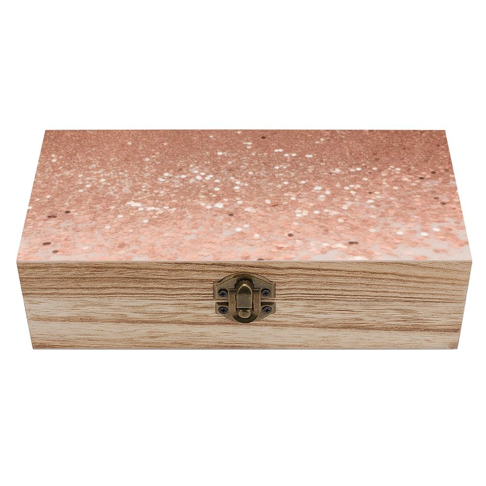 Boîte de rangement en bois contre le désordre des bijoux et souvenirs précieux