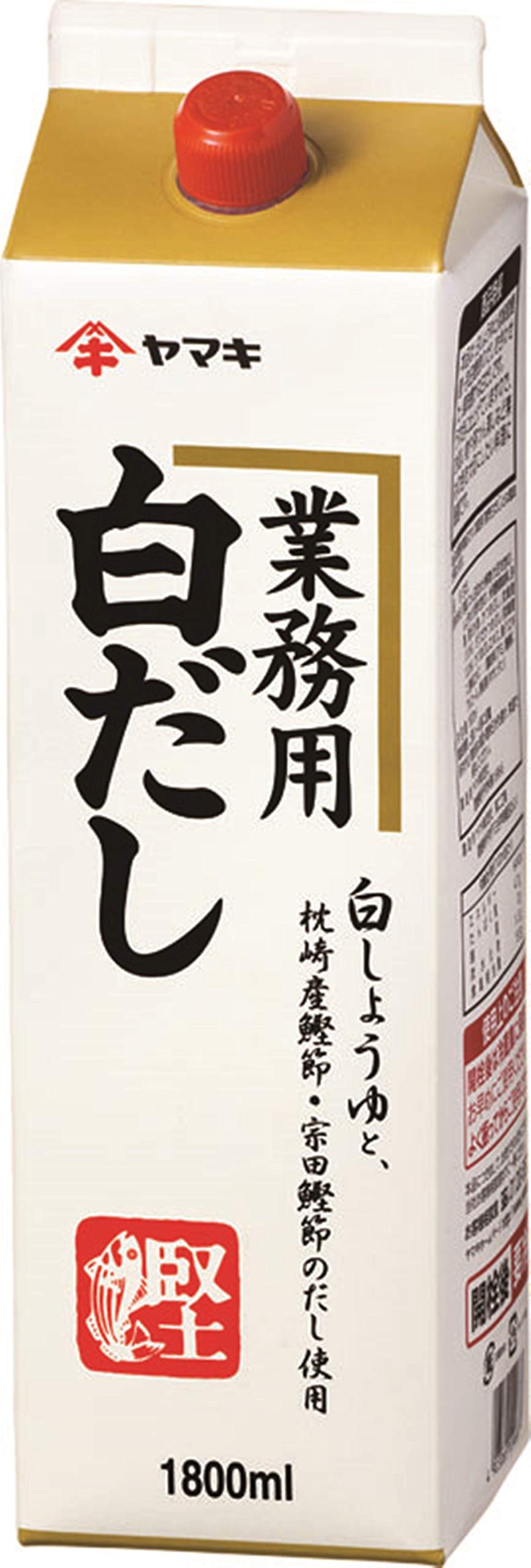 Amazon.co.jp: ヤマキ 白だし 紙パック 1800ml : 食品・飲料・お酒