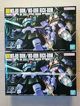 HG MS-09 DOM/MS-09R RICK-DOM ドム　黒い三連星　3個 HG MS-09 DOM/MS-09R RICK-DOM ドム 黒い三連星 3個