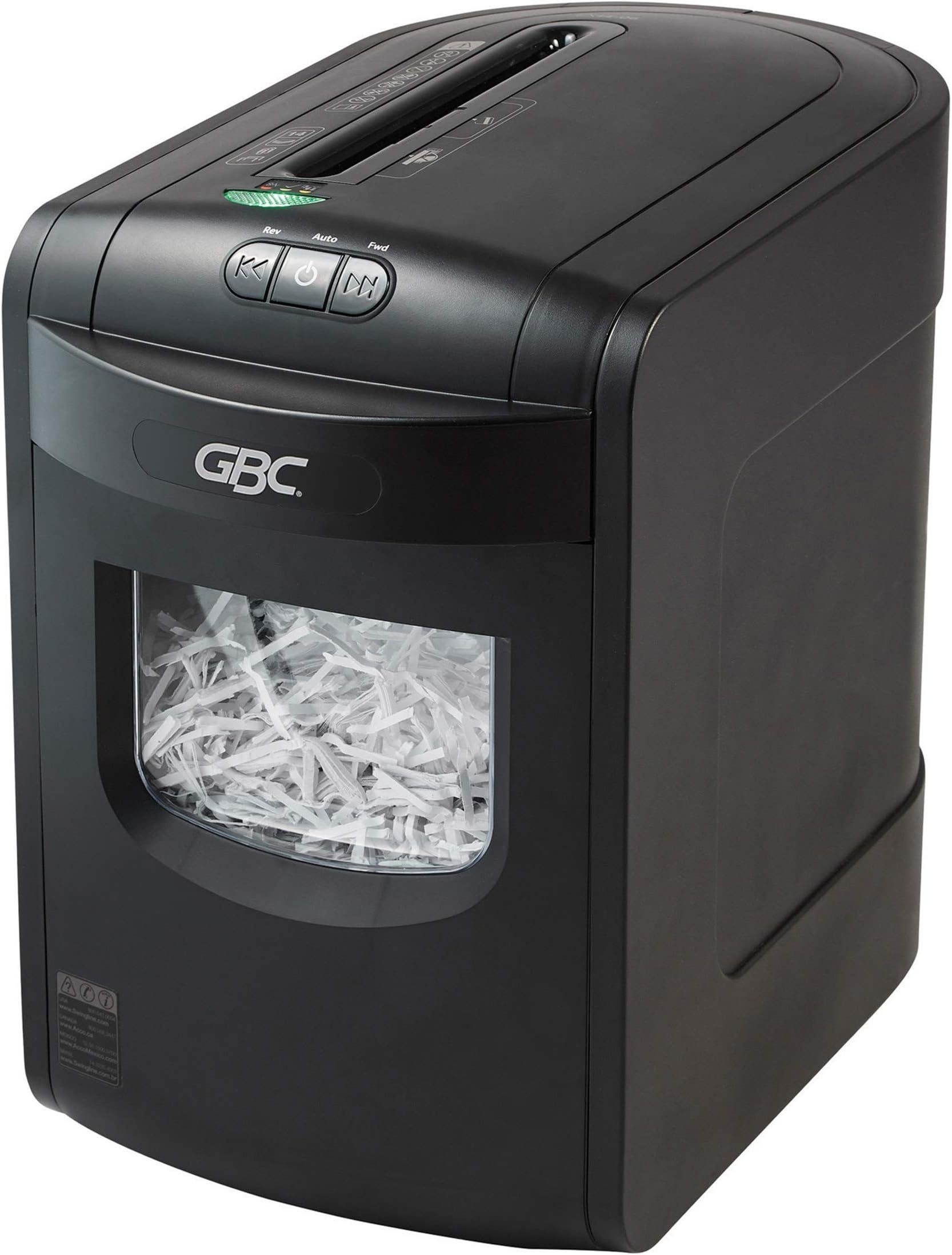 GBC Paper Shredder, AutoFeed+, 750 Sheet Capacity, Super CrossCut, Large Office
