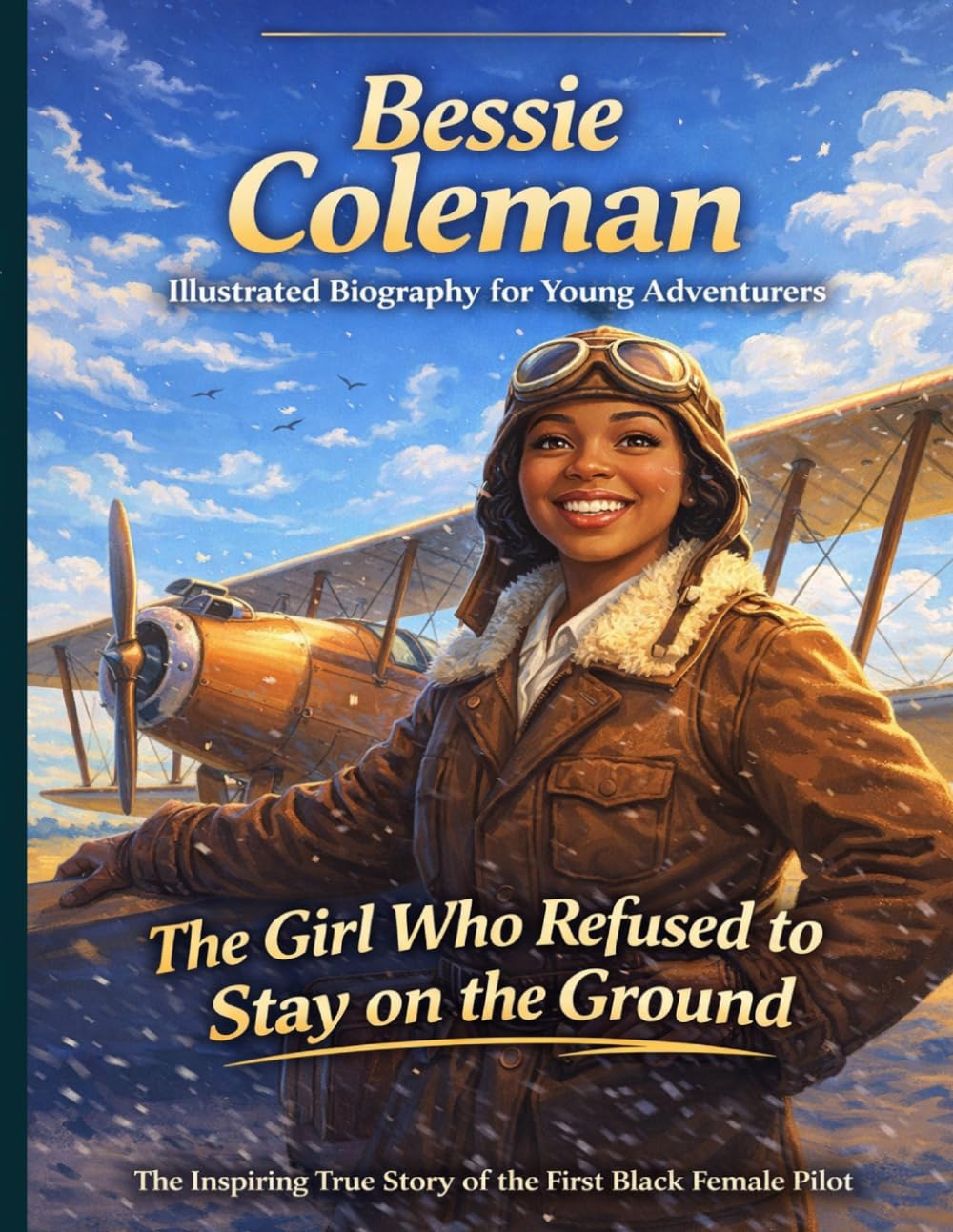 Bessie Coleman Illustrated Biography for Young Adventurers: The Inspiring True Story of the First Black Female Pilot Who Broke Every Barrier to Touch the Sky.