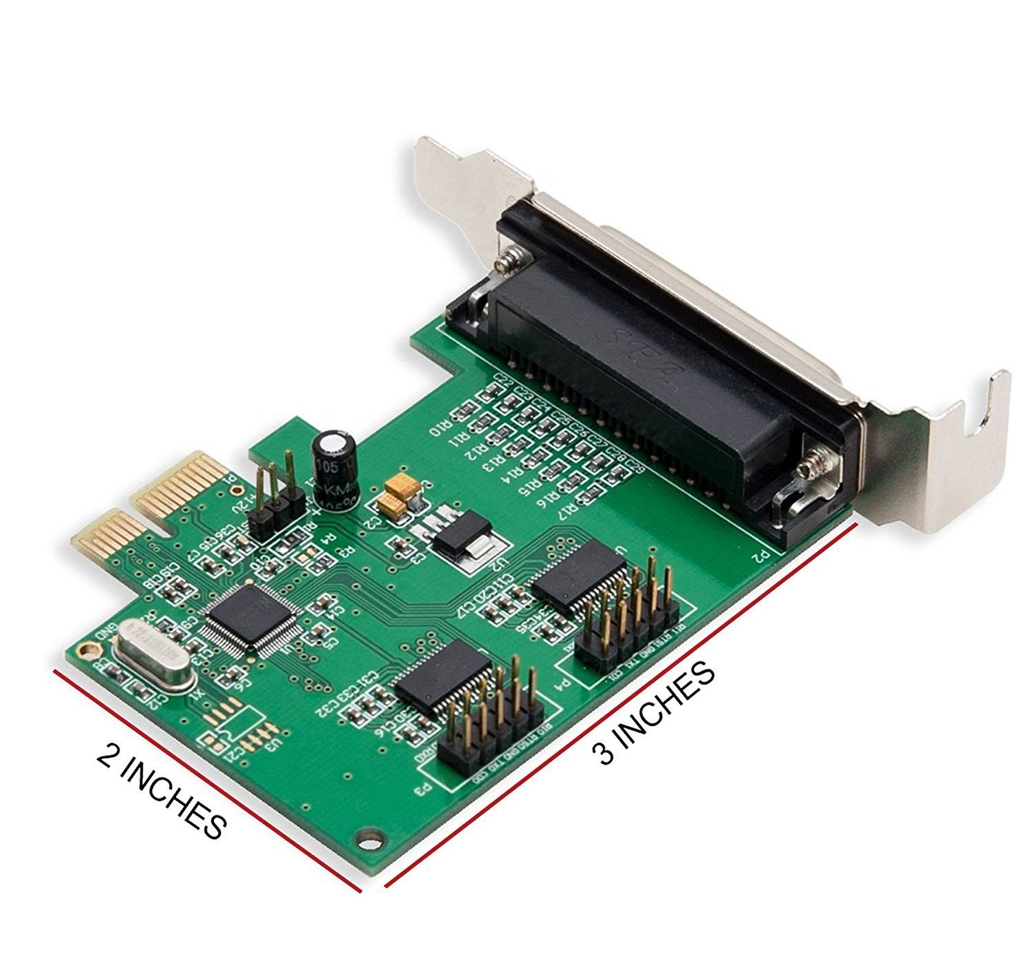 ULTIMA PCI-E Serial & Parallel Card - 2x DB9, 1x DB25 -6