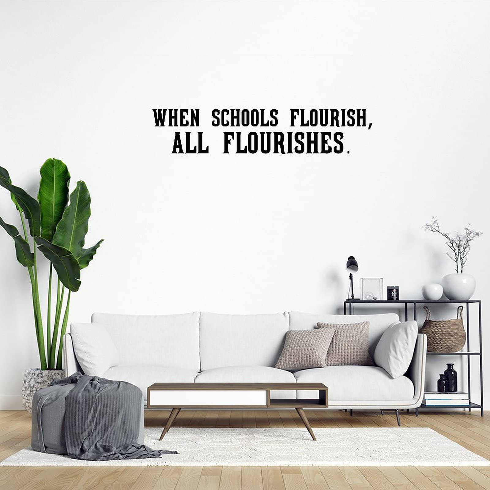 Stickers muraux pour relooker un mur blanc sans peindre salon chambre 56 cm