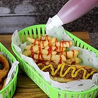 Vista 9 de Cornucopia - Botellas exprimibles de 8 onzas para jabón y salsas (paquete de 6), plástico HDPE sin BPA