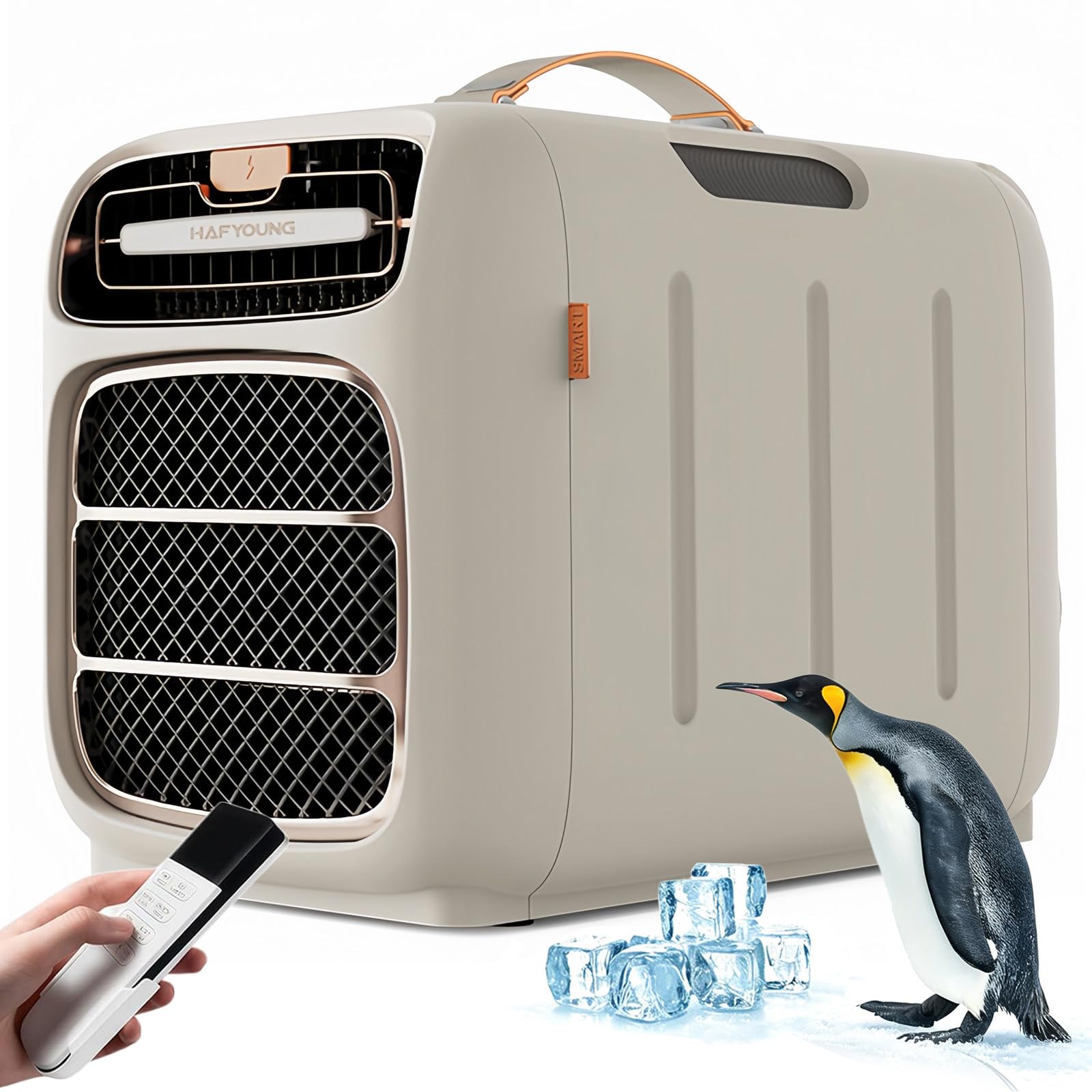 SAIYERUS 1400 W Compressor‑powered Air Conditioner for Home, Camping & RVs