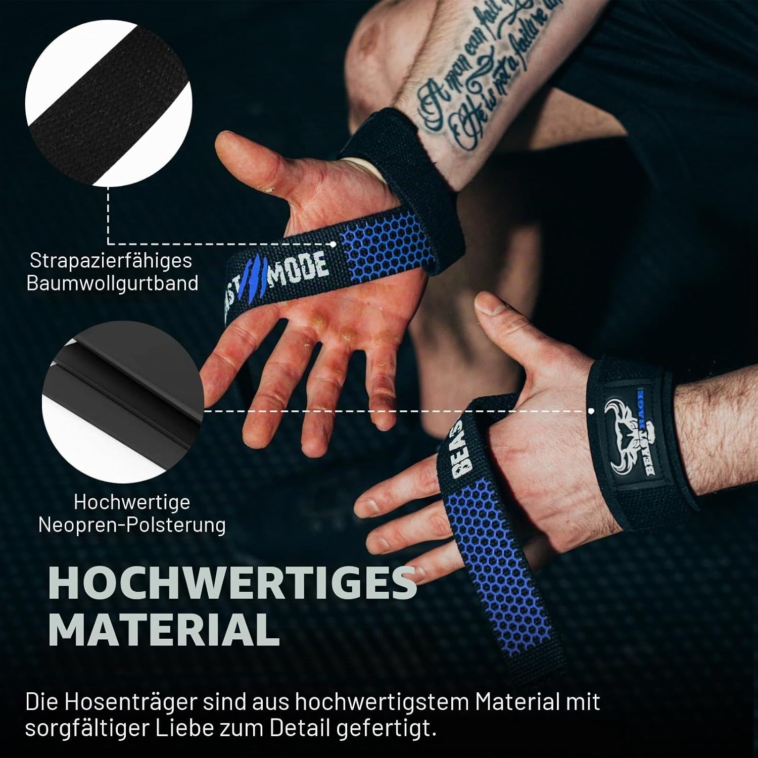 black/blue